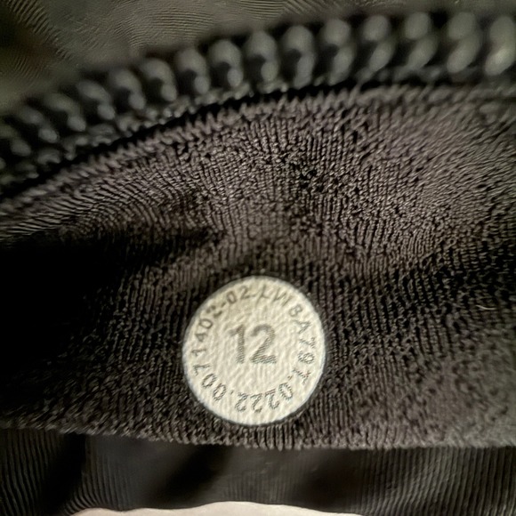 Lululemon Black Pleated tennis Athletic Skirt with Shorts Size 12 athleisure - Picture 5 of 7